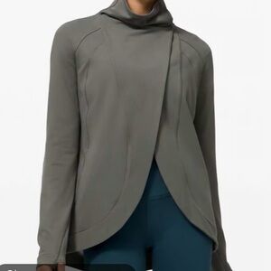 Lululemon Rulu Rally Wrap | Sage Green | Size 8 | Super Soft Layer